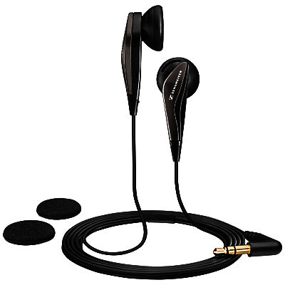 Sennheiser MX375 In-Ear Headphones, Black